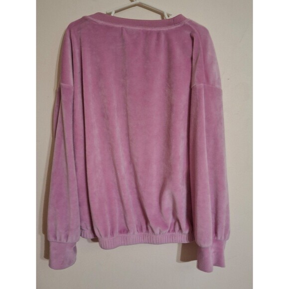 Sweatshirt pink top by Zella size 7/8 small - Picture 3 of 3